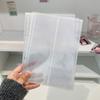 A5 Laser Star Zipper Binder Photo Card Collection Book Transparent Album A5 Card Album 3-inch Love Small Card Storage Album