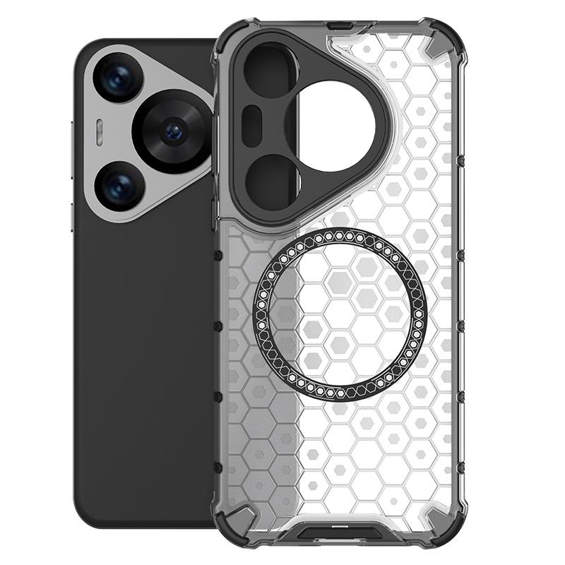 Luxury Transparent Magsafe Magnetic Wireless Charging Case for Xiaomi Mi 13T Poco F5 F6 X6 Note 13 K60 K60E K70 K70E Pro Shockproof Protection Cover