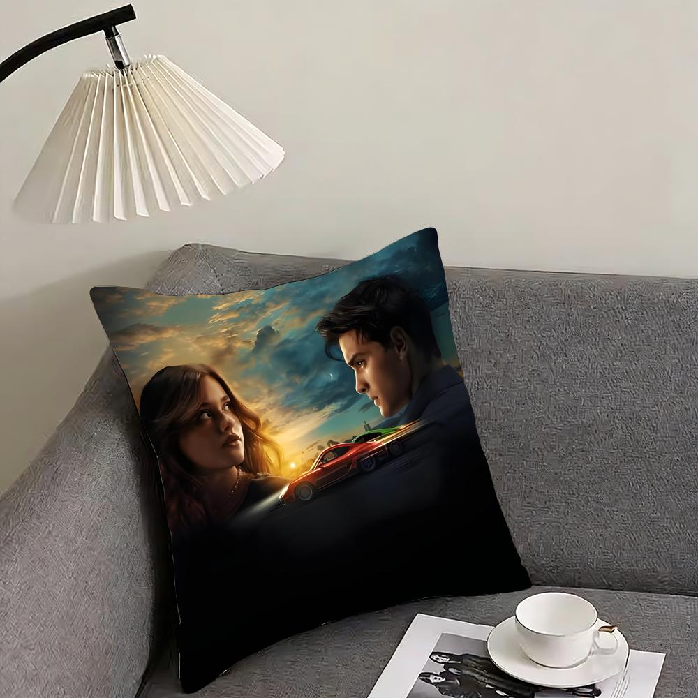 

My Fault Culpa Mia Movie Cushion Cover Pillowcase Ultra Soft Skin Friendly Fabric Cloud Like Comfort Concealed Zipper 30x30cm
