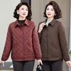 Women's 2026 Spring & Autumn Lapel Jacket for Middle-Aged & Elderly - Loose, Stylish Top