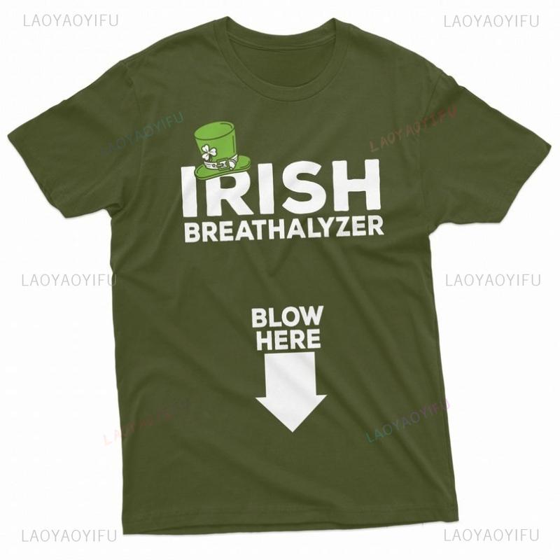 Irisches Alkoholtester T-Shirt Irisches Patriotisches T-Shirt Lustiger St. Patrick's Day Heiliger Patrick Geschenke St. Paddy T-Shirt Irland Irland Liebhaber