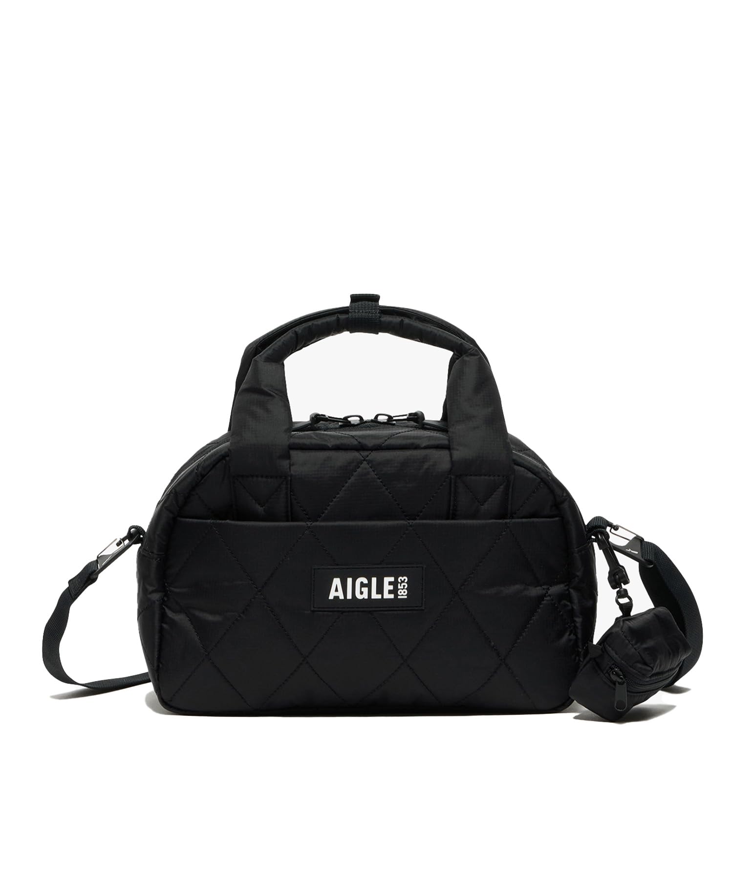 

Aigle Официальная стеганая мини-дорожная сумка ZNHBN14 Черный Водоотталкивающий чёрный
