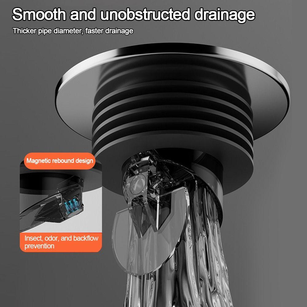 Anti Odor Sink Strainer Insect Prevention Sewer Drain Filter Plug  Kitchen Bathroom Accessories