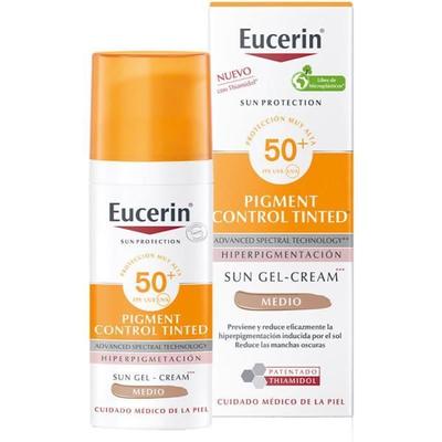 Αντηλιακό - EUCERIN - Pigment Control SPF50+ - Μέτρια απόχρωση - Μη φαγεσωρογόνο - 50 ml