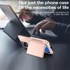 Für iPhone 16 SE 16 Pro Max 15 14 Plus 13 12 Pro Max Brieftaschenhülle mit verstecktem Kartenfachhalter Robuste schützende Handyhülle