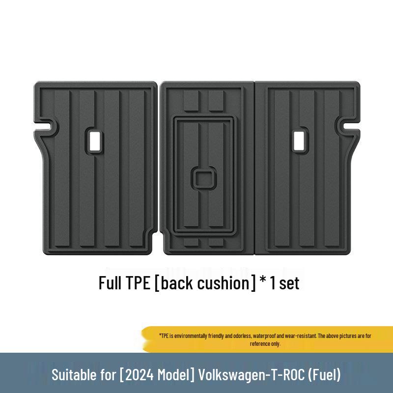 Volkswagen Trunk Mats: TPE All-Environment Mats & Backrest Mats