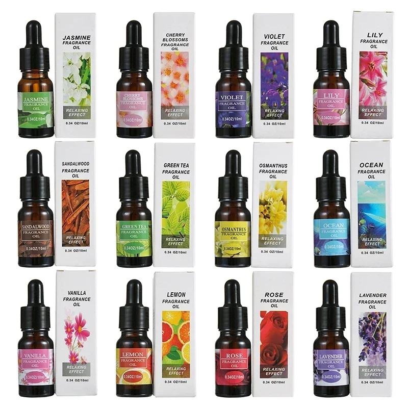 10ml Perfume Refill Liquid Flavor Essential Oil with Dropper Car Air Freshener Refill For Humidifier Home Auto Fragrance Amagi