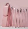 Ear Cleaner Ear Wax Pickers Stainless Steel Earpick Wax Remover Piercing Kit Earwax Curette Spoon Care Ear Clean Tools