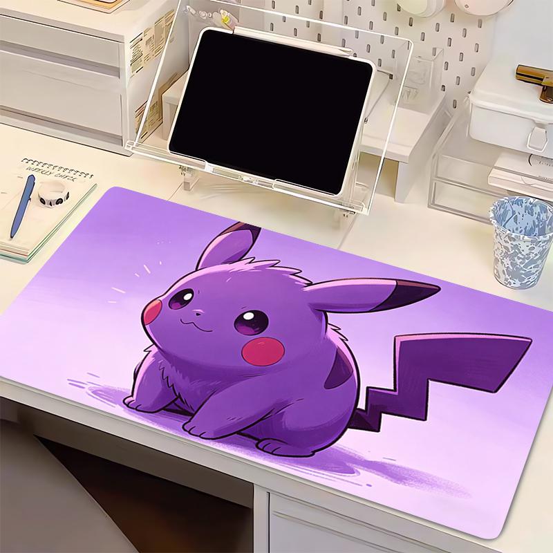Mouse Pad kawaii Pikachu Large Esports Gamer Mat xcm Computer Keyboard Pad Durable Gaming Desk Mat Pokemon Rubber Mausepad