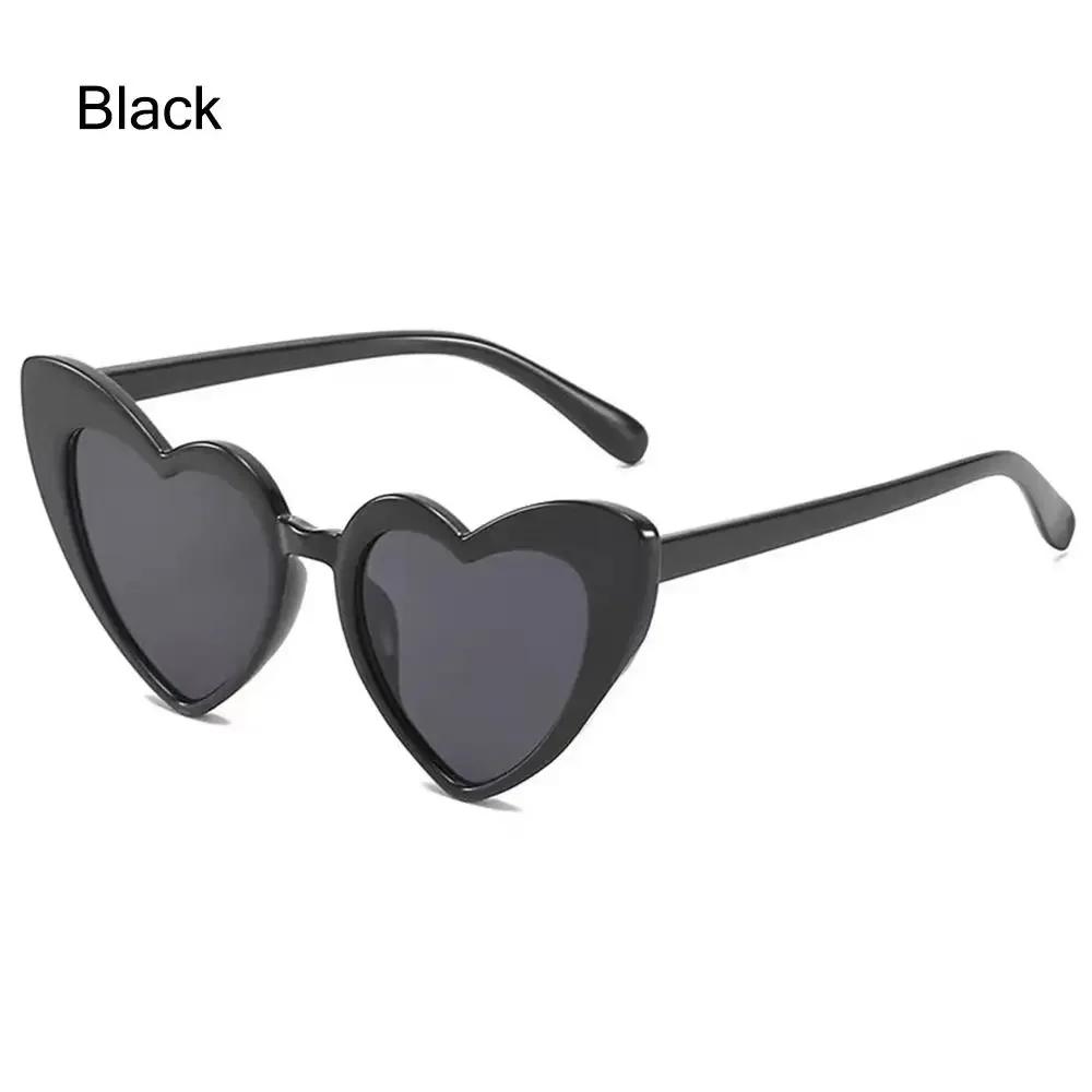 Kinder Herz Sonnenbrille Cartoon Brille Vintage Herzförmig für Jungen Mädchen 3-9 Jahre Kleinkind Sonnenbrille Outdoor Kinderbrille