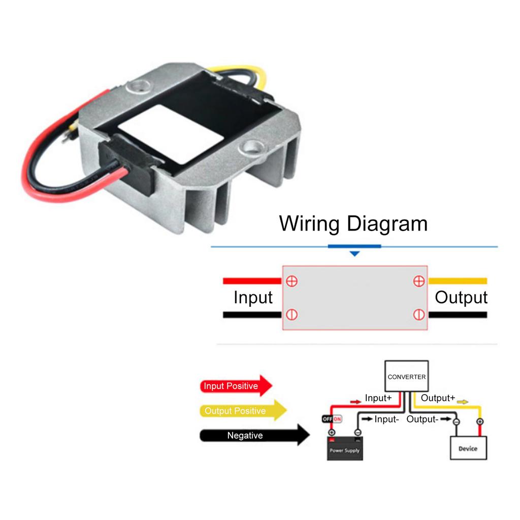 12V To 24V 3A 72W DC-DC Boost Step Up Power Converter Voltage Regulator Module