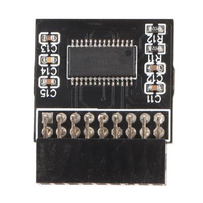 Módulo TPM 2.0 Interfaz LPC Estable Alta Seguridad Material Duradero Módulo LPC de 18 Pines para Asrock