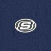 Skechers Comfortable Skin-Friendly Versatile Short Sleeve Nautical Style Polo Shirt Women Tops Navy-Blue L225W115-00DU