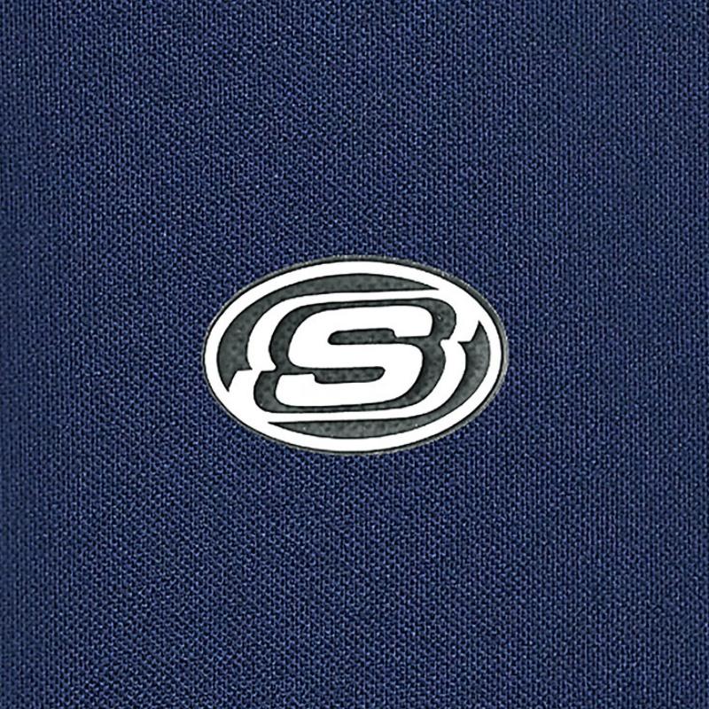 Skechers Comfortable Skin-Friendly Versatile Short Sleeve Nautical Style Polo Shirt Women Tops Navy-Blue L225W115-00DU