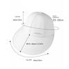Breathable Sun Hat Foldable Peaked Cap Fashion Ponytail Hat  Outdoor Sports