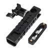 Camera Cage Top Handle Grip Universal Camera Rig Top Grip with Removable Slider 1 4 3 8 Inch Screw Hole Cold Shoe Mount