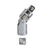 Swivel Drive Joint Socket Set 1/4 3/8 /2 inch with Secure Locking Feature for Ratchet and Extension Compatibility