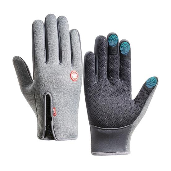 Thermal Touchscreen Gloves Waterproof Winter Cycling Gloves Warm Windproof Gloves with Anti-Slip Palms for Women Men Driving Hiking Skating