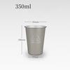 Outdoor 304 Stainless Steel Water Cup Milk Cup White Wine Cup Ins Coffee Cold Drink Cup Camping Beer Cup 350ml
