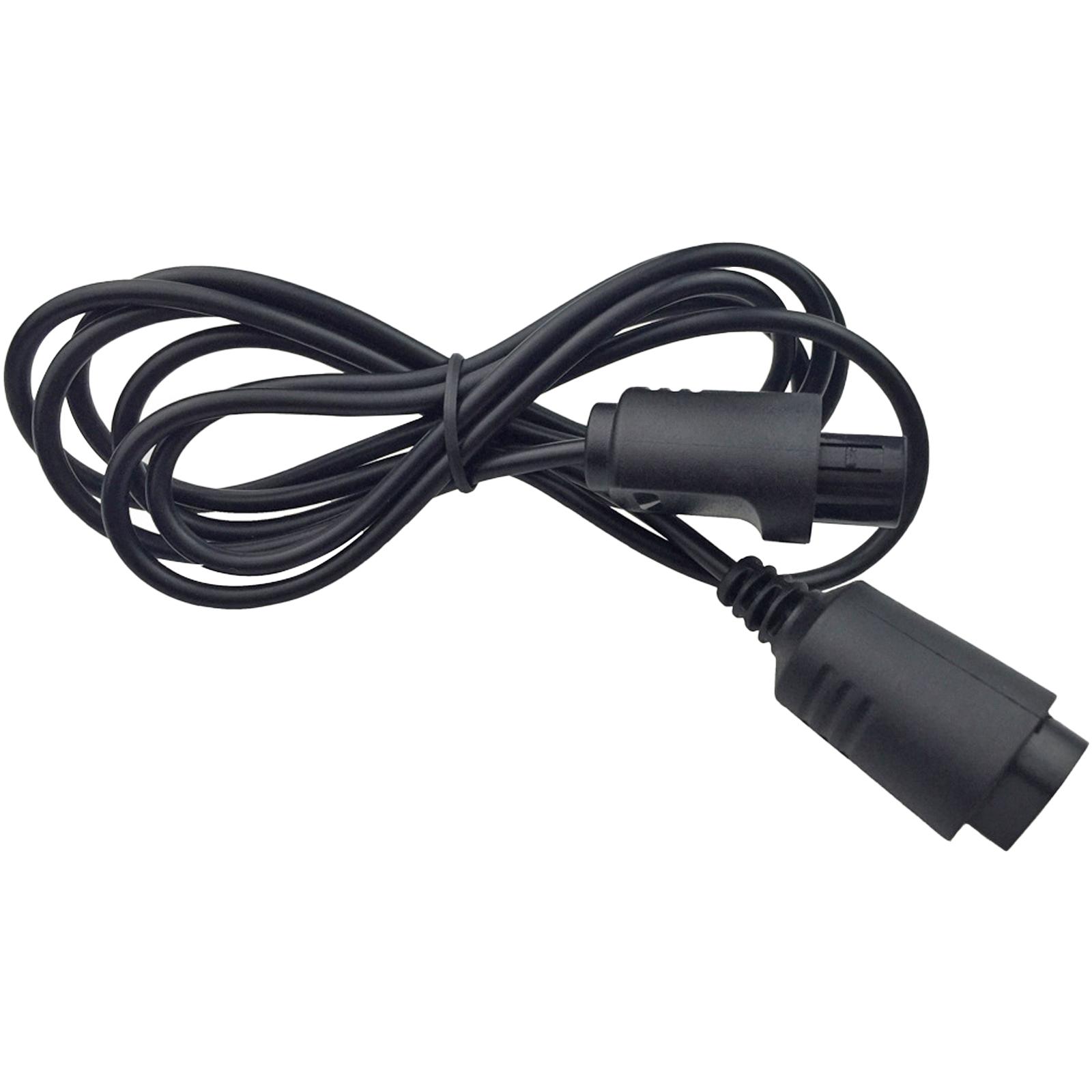 

5,9 футов Удлинитель для игрового контроллера для N64 Гибкий провод Удлинительный шнур Игровой аксессуар Кабель-удлинитель для геймпада Черный