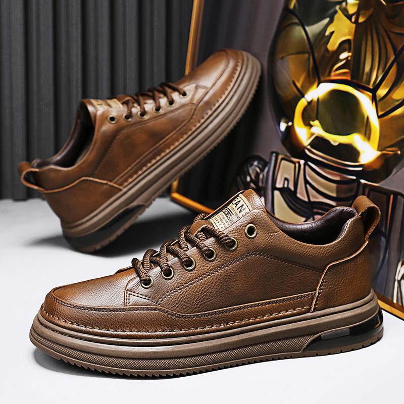 Pantofi Oxford din Piele Naturală pentru Bărbați Noutate Pantofi de Skateboarding pentru Bărbați Adidași Sport Ușori Eleganți Încălțăminte Business