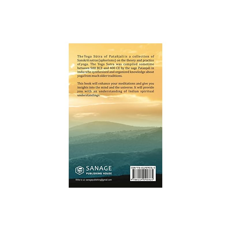 PATANJALI YOGA SUTRAS: IN THE LIGHT OF KRIYA
