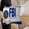 Police FBI Cushion Cover Pillowcase Upholstery Sofa Throw Pillow Home Decor Pillowcas