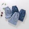 Kids' Summer Lightweight Tencel Cotton Mosquito Repellent Pants - Unisex Casual Long Jeans for Boys & Girls
