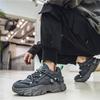 Men's Shoes Breathable Mesh Fashionable Trendy Running Shoes Lightweight Thick Soled Comfortable and Versatile Sneakers for Men