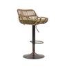 The Modern Bar Stool Set Consists of Two Adjustable Footstools, Suitable for Kitchens and Dining Rooms