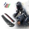 1Pc Rubber Dirt Biker Motocross Mohawk Biker Helmet Mohawks Spikes Motorcycle Helmet Mohawk Sticker
