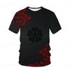 Naruto Breeze Adult Unisex Nine Tailed Demon Fox Kurama Printed T-shirt 3d