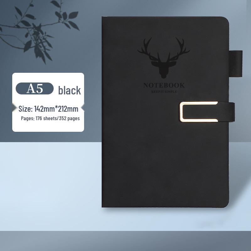 High-Grade A5 Thick Notebook for Business & Students