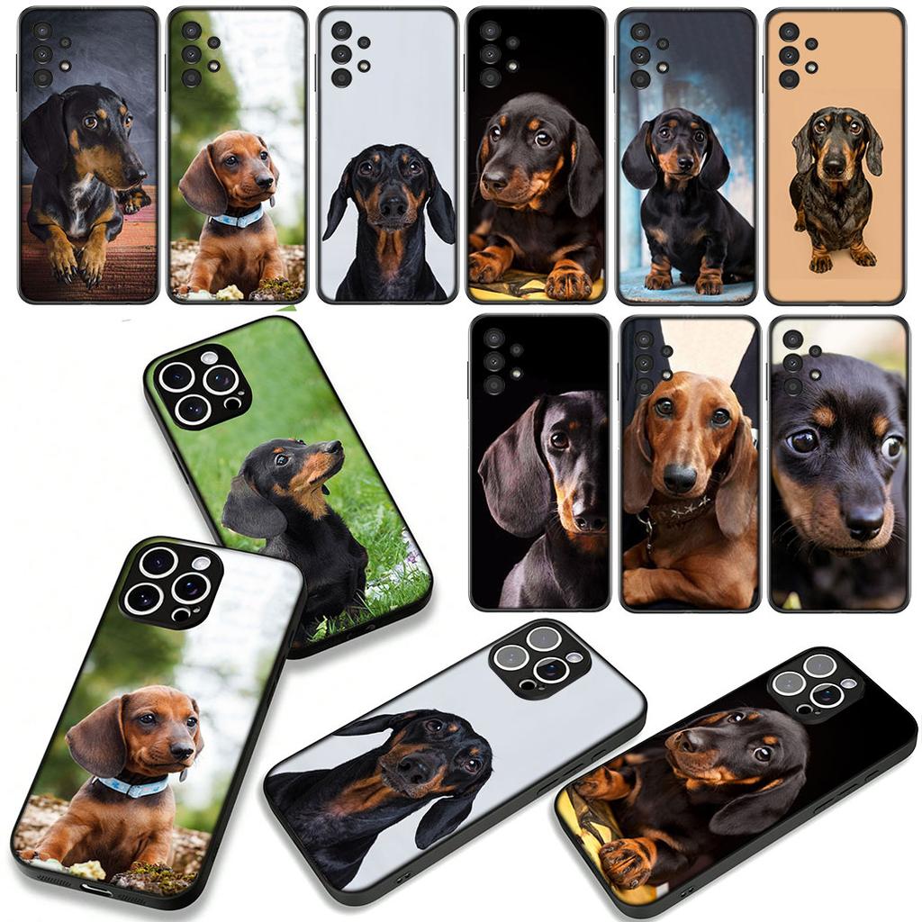 Handyhülle Tier Liebenswert Dackel Hund Hülle für Xiaomi Redmi Note 15 11 9 10 Pro Plus A5 9A 9T 10A 10C 9C NFC 15C 8T Hülle