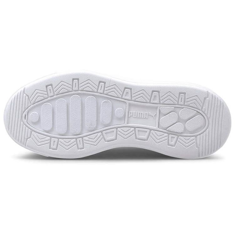 PUMA Oslo Maja Women's White Black Platform Low Top Lifestyle Sneakers 374864-01