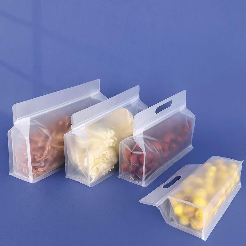 Handun Transparent Frosted Eight-Side Seal Storage Bags