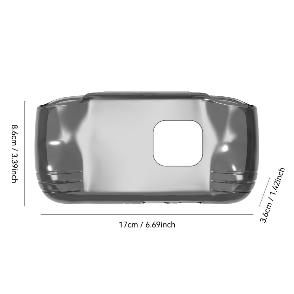 New Transparent Handheld Game Console Case TPU Soft Protective Cover Ergonomic Shockproof Host Shell for AYANEO Pocket AIR Mini