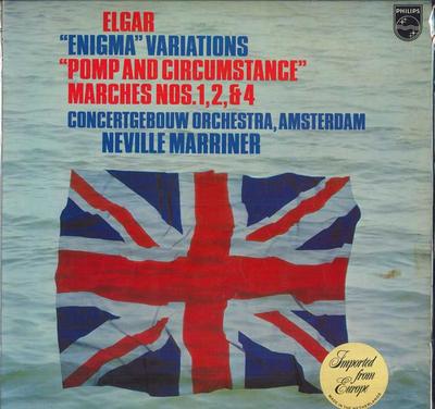 LP Record ELGAR CONCERTGEBOUW ORCHESTRA AMS  Enigma Variations  Pomp And Circum 9500424 PHILIPS Europe Classical Used