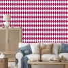 Harlequin Diamonds Wallpaper Purple, White and Powder Pink 50x1000