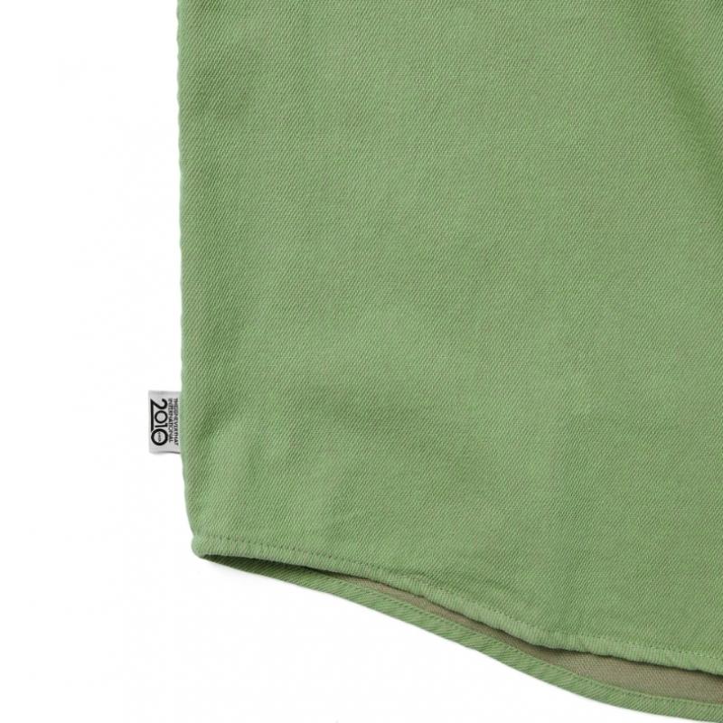 ThIs Is Never That Half Zip Shirt Green