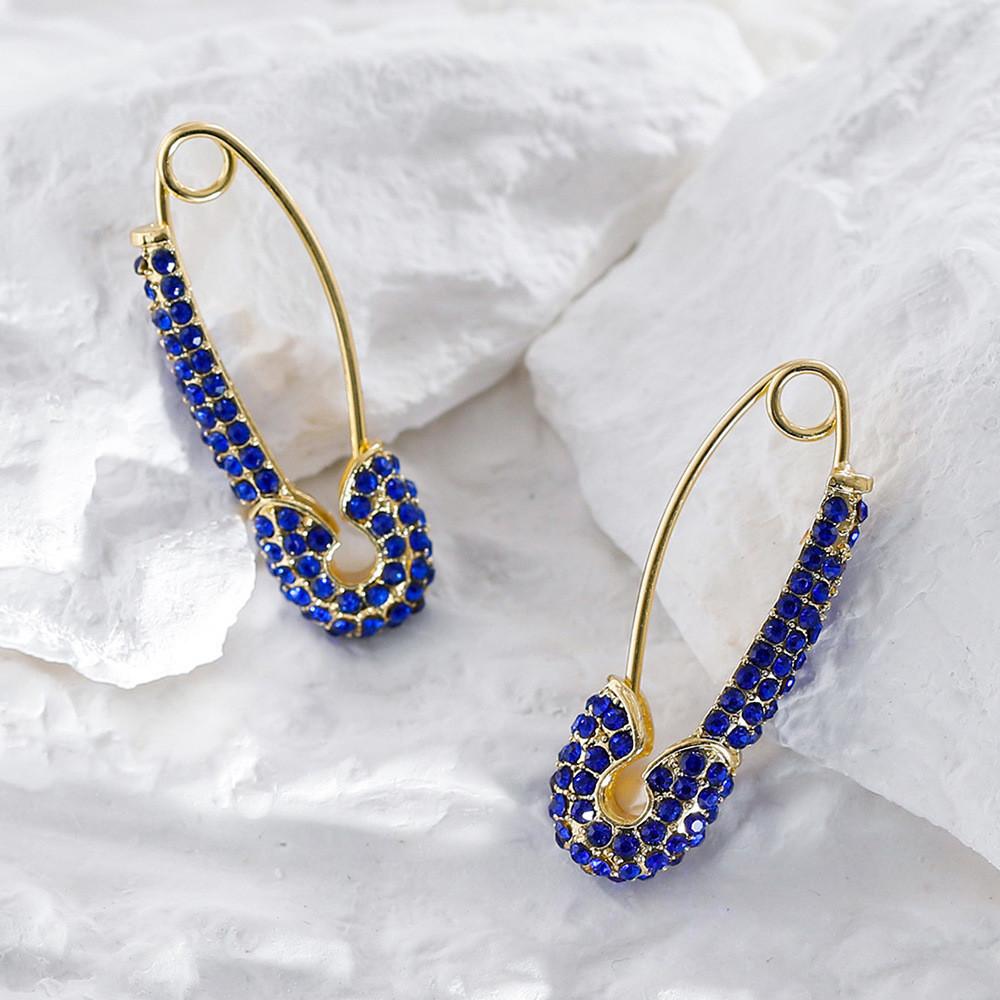 Colorful Geometric Elegant Rhinestone Earrings Perfect For Any Outfit