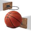 Holzsockel Basketballhalter Multifunktional Platzsparend Fußball Wandhalterung Universelles Ausstellungsregal Heimdekoration