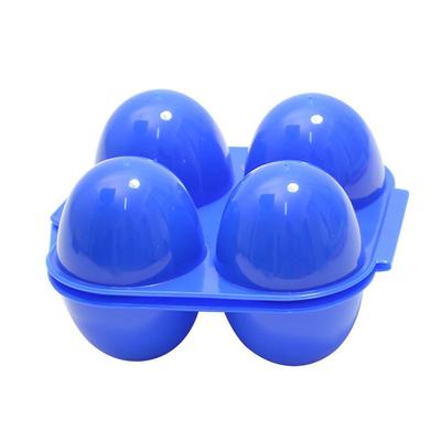 2/4 Grids Picnic Foldable Containers Egg Storage Box Organizer Case Portable Egg Tray