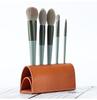 Retro Genuine Leather Handmade Multifunctional Pen Holder & Stationery Storage Rack