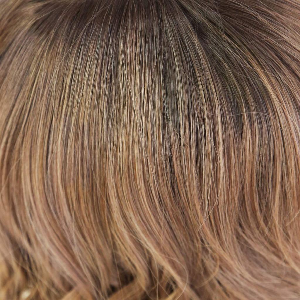 All-Gradation Honey Wave Bob Heat-Resistant Chocolate Brown