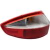 Car Accessories Exterior Rear Bumper Tail Light Taillight Brake Stop Lamp Compatible For Ford Fiesta Sedan 2013 2014 2015 With Bulbs(Left side)