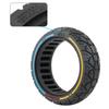 AIMITE 8.5 Inch Electric Scooter Rubber Tire Dual Color 56mm Tread Grooves Off-Road Solid Tire