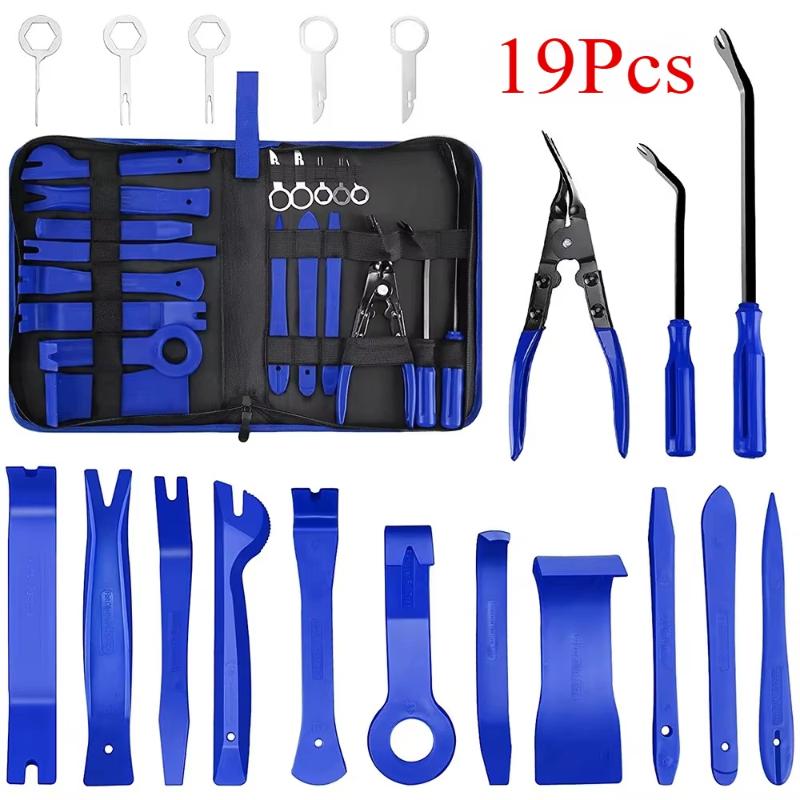 5/11/19Pcs Car Trim Removal Tool Set Clip Pliers Fastener Remover Stereo Removal Hand-held Disassembly Tools