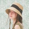 [Brown Hat]_Classic Straw Bucket Hat -Natural