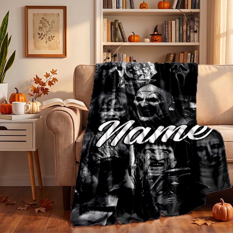 Terrorist killers Custom Flannel Blankets Soft Warm Cozy Throws for Home Decor Holiday Gifts